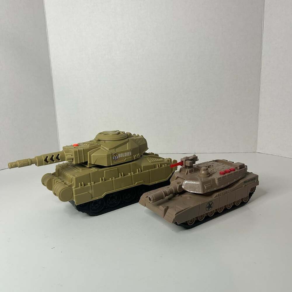 Soldier Force M2 Battle Tank Toy with Sound and Flashing Lights